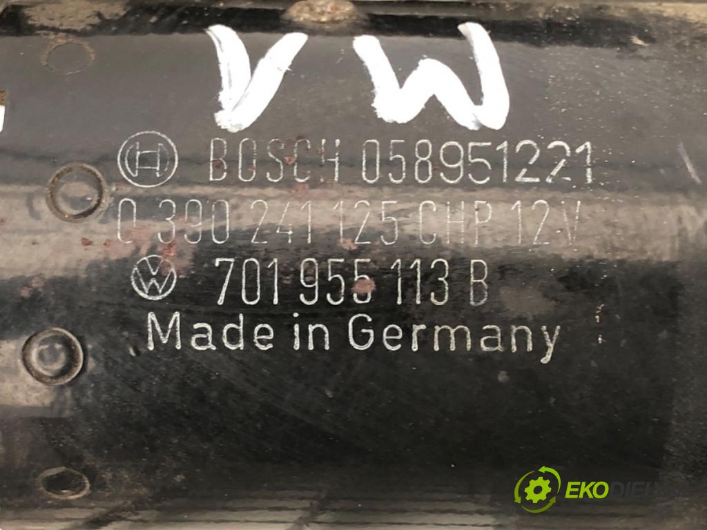 VW TRANSPORTER IV Autobus (70B, 70C, 7DB, 7DK, 70J, 70K, 7DC, 7 1990 - 2004    1.9 TD 50 kW [68 KM] olej napędowy 1992 - 2003  Mechanizmus stieračov predný 701955113B (Motorčeky stieračov predné)