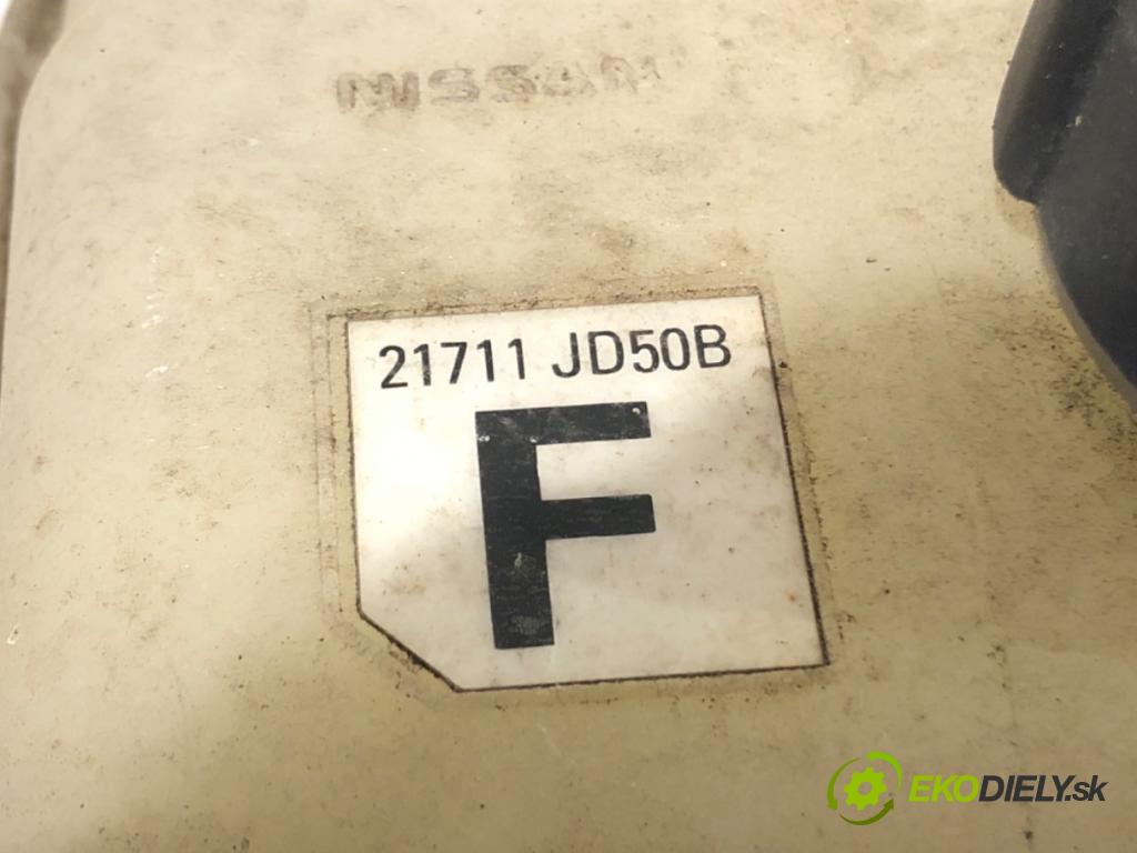 NISSAN QASHQAI / QASHQAI +2 I (J10, NJ10, JJ10E) 2006 - 2014    2.0 dCi 110 kW [150 KM] olej napędowy 2007 - 2013  Nádržka vyrovnávacia (kvapaliny) chladiaceho 21711JD50B