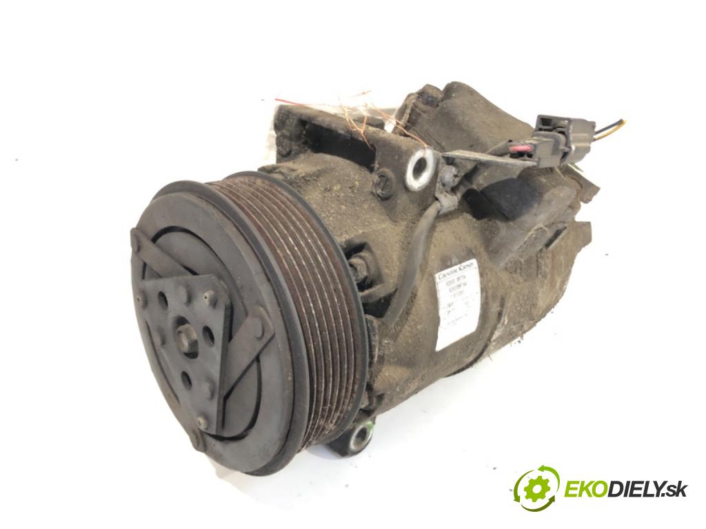 NISSAN QASHQAI / QASHQAI +2 I (J10, NJ10, JJ10E) 2006 - 2014    2.0 dCi 110 kW [150 KM] olej napędowy 2007 - 2013  Kompresor klimatizácie 92600BR70A (Kompresor klimatizácie)