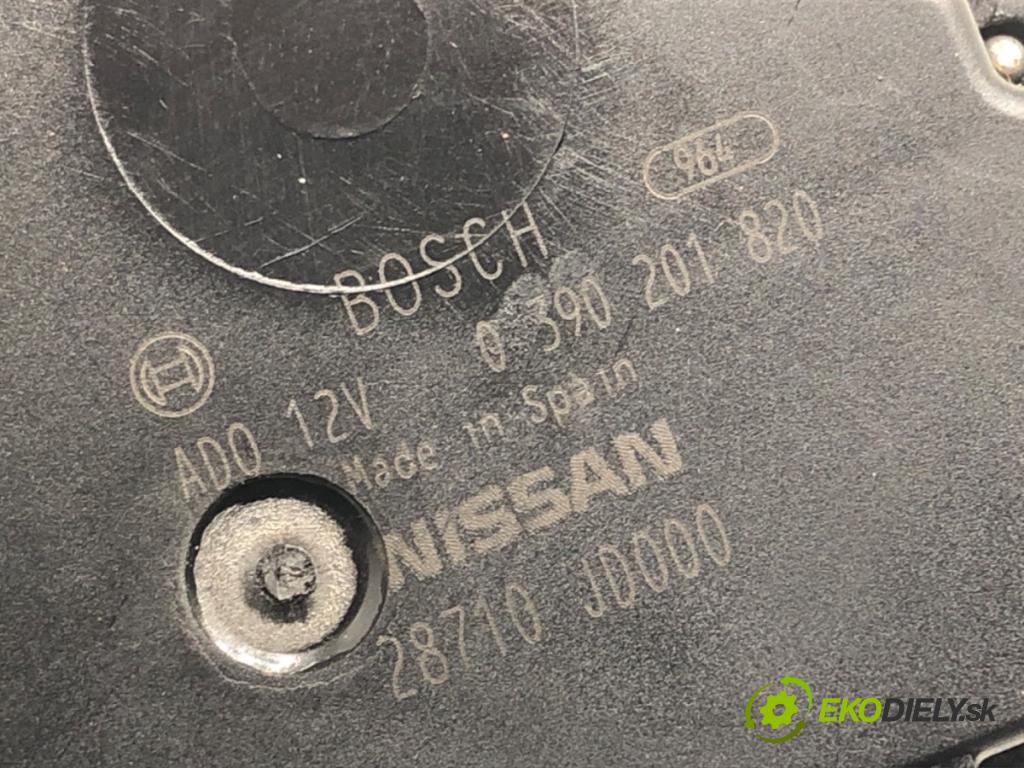 NISSAN QASHQAI / QASHQAI +2 I (J10, NJ10, JJ10E) 2006 - 2014    2.0 dCi 110 kW [150 KM] olej napędowy 2007 - 2013  motor stěračů zadní část