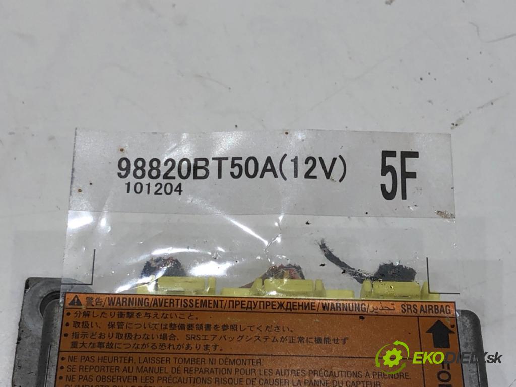 NISSAN QASHQAI / QASHQAI +2 I (J10, NJ10, JJ10E) 2006 - 2014    2.0 dCi 110 kW [150 KM] olej napędowy 2007 - 2013  senzor airbag 98820BT50A (Snímač)