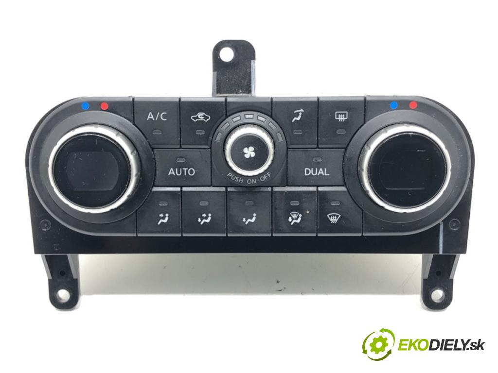 NISSAN QASHQAI / QASHQAI +2 I (J10, NJ10, JJ10E) 2006 - 2014    2.0 dCi 110 kW [150 KM] olej napędowy 2007 - 2013  Panel ovládania kúrenia 27500-BR47A (Prepínač/spínač/tlačidlo a ovládač kúrenia)