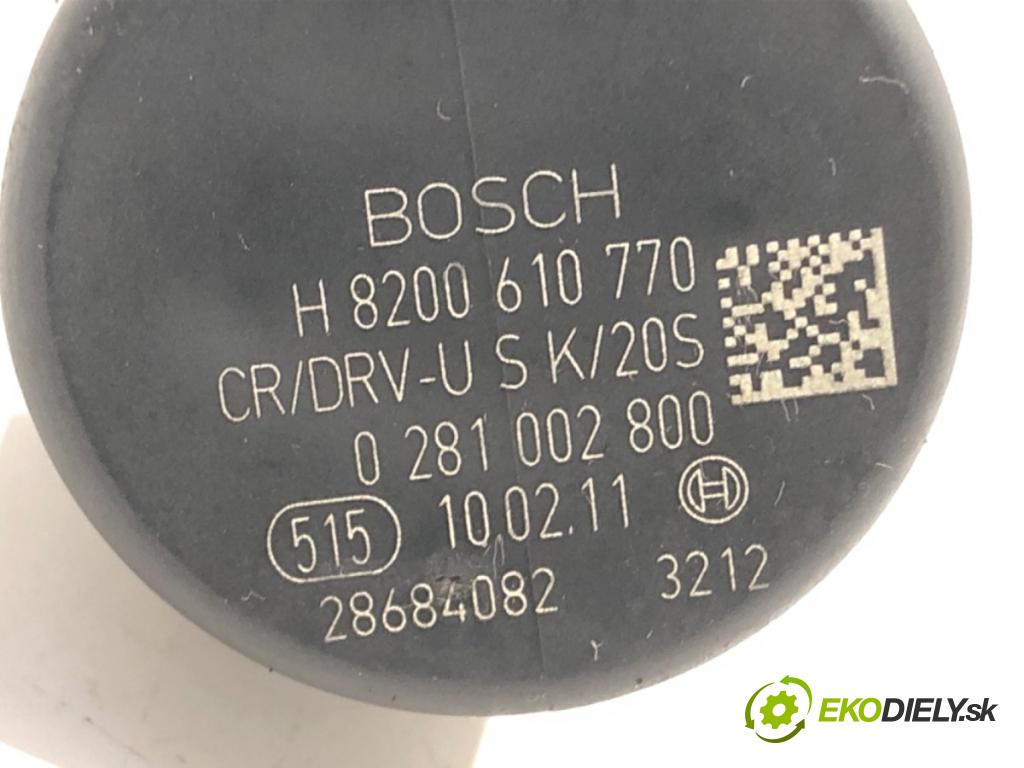 NISSAN QASHQAI / QASHQAI +2 I (J10, NJ10, JJ10E) 2006 - 2014    2.0 dCi 110 kW [150 KM] olej napędowy 2007 - 2013  Regulátor tlaku paliva 0281002800 (Palivový systém ostatné)