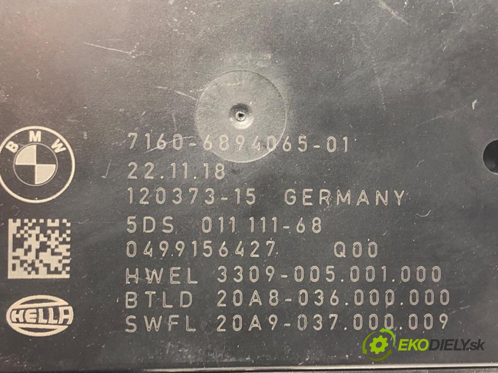BMW 5 (G30, F90) 2016 - 2022    540 d xDrive 235 kW [320 KM] olej napędowy 2017 - 2020  Modul ťažného oka 6894065 (Ostatné)
