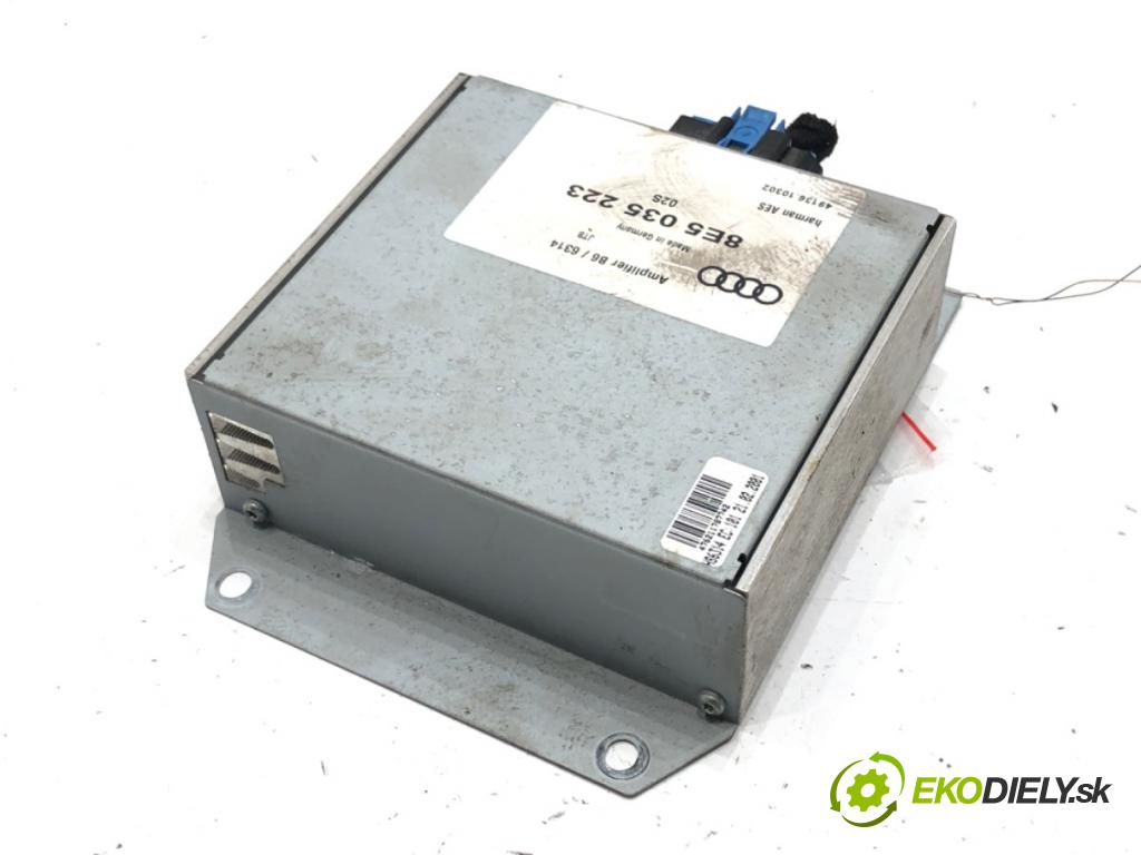 AUDI A4 B6 (8E2) 2000 - 2005    2.0 96 kW [130 KM] benzyna 2000 - 2004  Zosilňovač 8E5035223 (Zosilňovače)