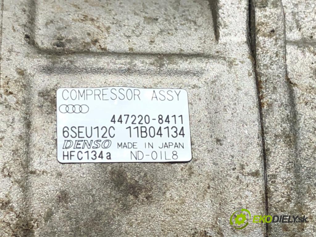 AUDI A4 B6 (8E2) 2000 - 2005    2.0 96 kW [130 KM] benzyna 2000 - 2004  Kompresor klimatizácie 447220-8411 (Kompresory klimatizácie)