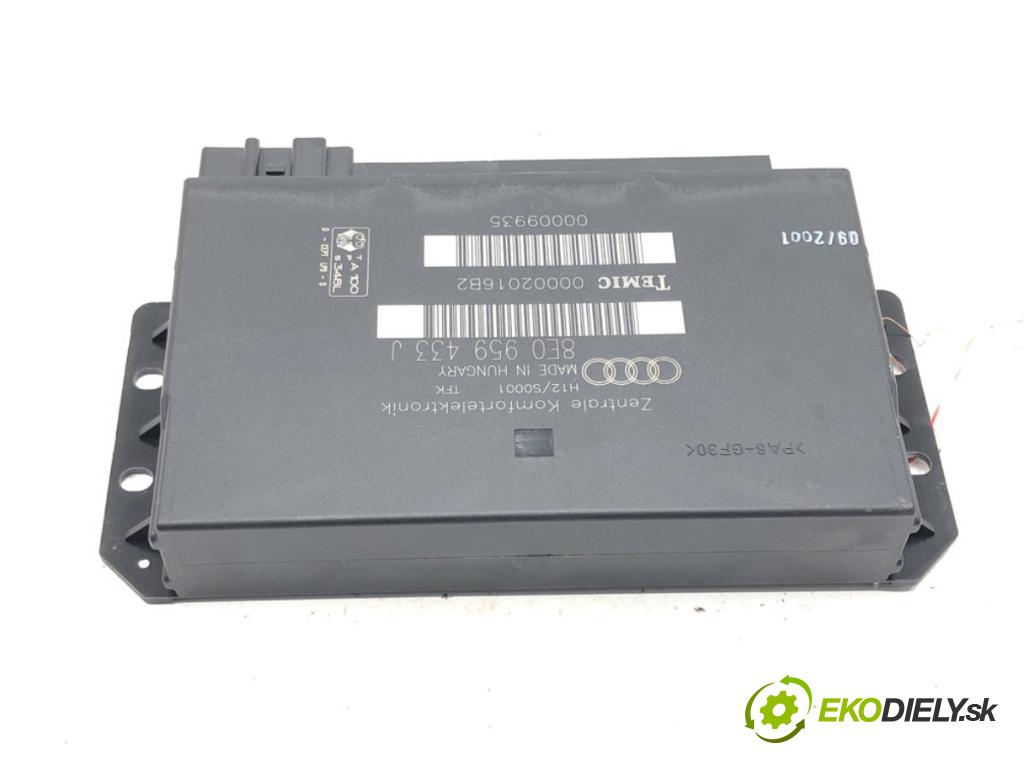 AUDI A4 B6 (8E2) 2000 - 2005    2.0 96 kW [130 KM] benzyna 2000 - 2004  Modul komfortu 8E0959433J (Moduly komfortu)