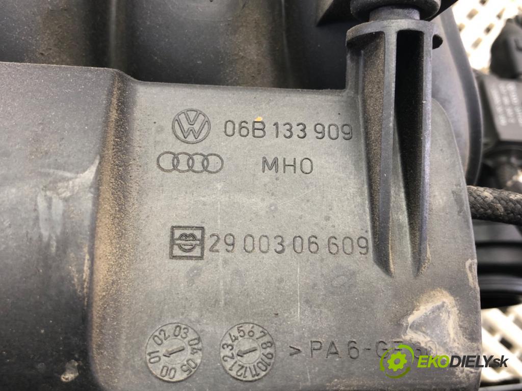 AUDI A4 B6 (8E2) 2000 - 2005    2.0 96 kW [130 KM] benzyna 2000 - 2004  Potrubie sacie, sanie 06B133909 (Sacie potrubia)