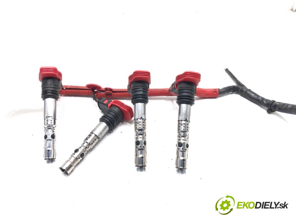 AUDI A4 B6 (8E2) 2000 - 2005    2.0 96 kW [130 KM] benzyna 2000 - 2004  Cievka zapaľovacia R0501S00500 (Zapaľovacia cievka)