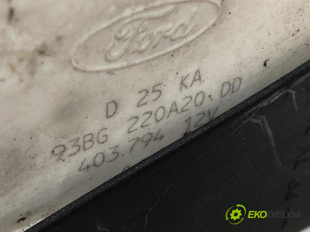 VW SHARAN (7M8, 7M9, 7M6) 1995 - 2010    1.9 TDI 85 kW [115 KM] olej napędowy 2000 - 2010  zámok dveře pravý zadní část 93BG220A20DD