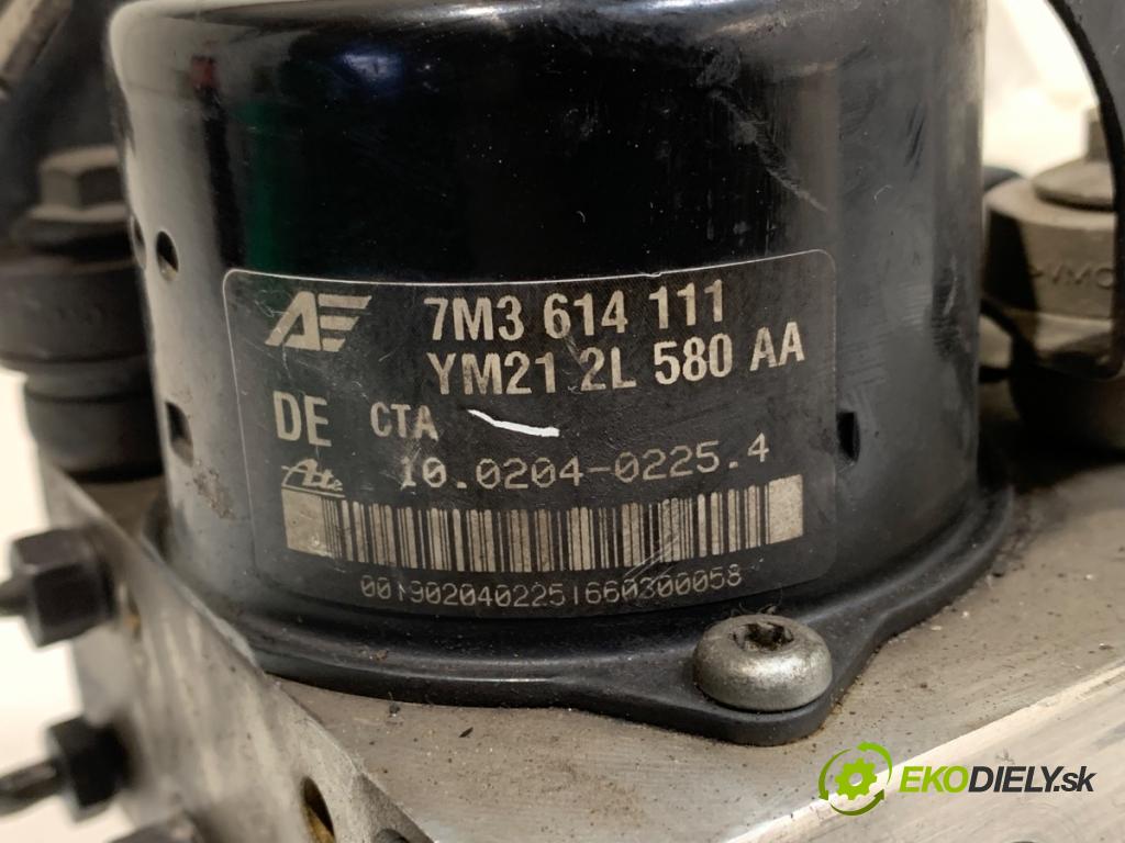 VW SHARAN (7M8, 7M9, 7M6) 1995 - 2010    1.9 TDI 85 kW [115 KM] olej napędowy 2000 - 2010  pumpa ABS 7M3907379B (Pumpy brzdové)