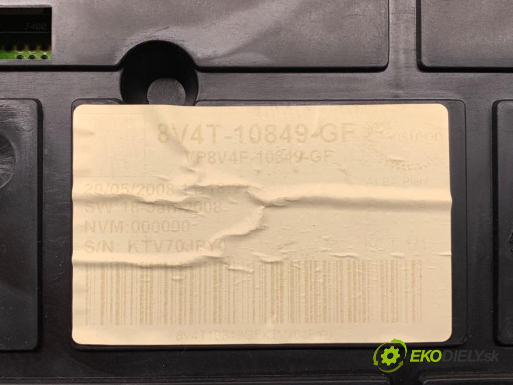 FORD FOCUS II (DA_, HCP, DP) 2004 - 2013    1.8 TDCi 85 kW [115 KM] olej napędowy 2005 - 2012  Prístrojovka 8V4T-10849-GF (Prístrojové dosky, displeje)