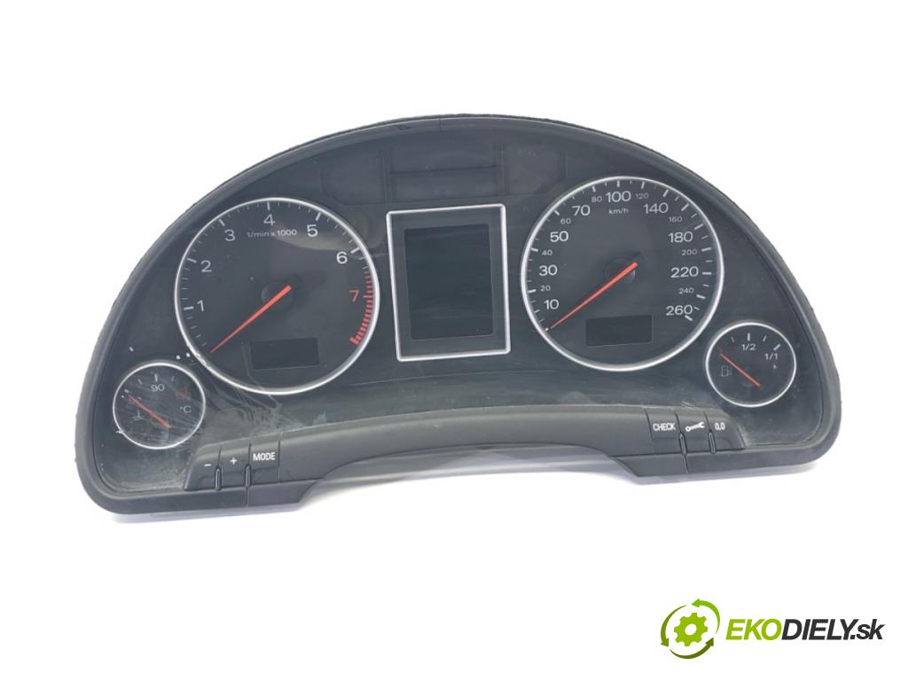 AUDI A4 B6 (8E2) 2000 - 2005    2.0 96 kW [130 KM] benzyna 2000 - 2004  Prístrojovka 8E0920900F (Prístrojové dosky, displeje)