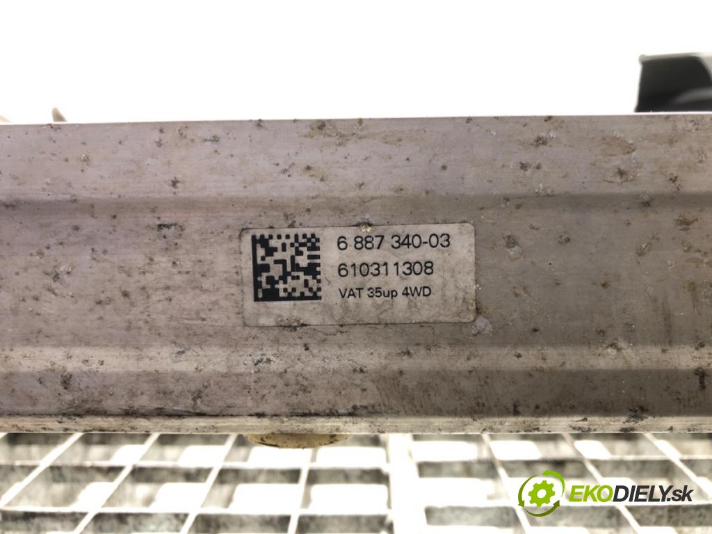 BMW 5 (G30, F90) 2016 - 2022    540 d xDrive 235 kW [320 KM] olej napędowy 2017 - 2020  výztuha pod motor 6887340 (Výztuhy přední)