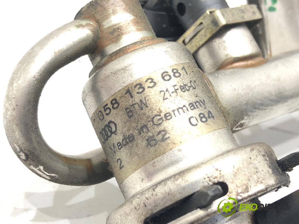 AUDI A4 B6 (8E2) 2000 - 2005    2.0 96 kW [130 KM] benzyna 2000 - 2004  Lišta vstrekovacia 058133681 (Vstrekovacie lišty)