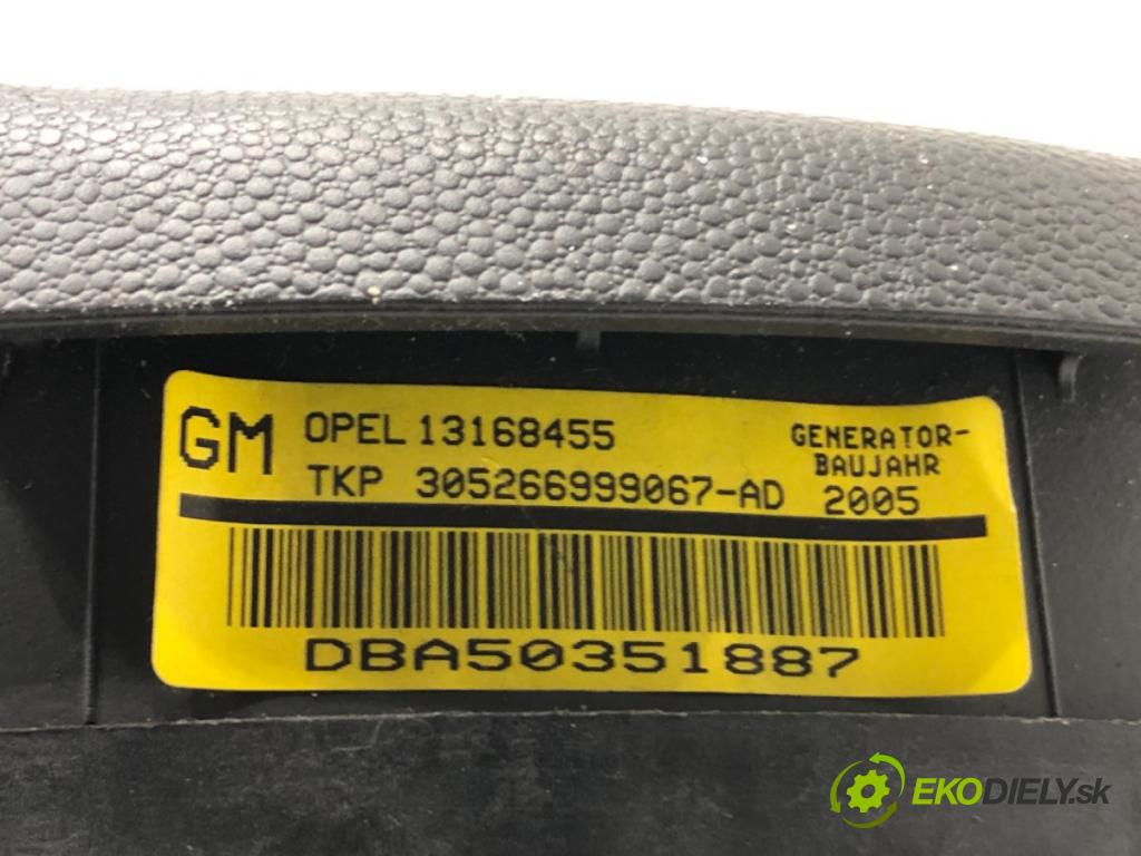 OPEL ASTRA H (A04) 2004 - 2014    1.6 (L48) 77 kW [105 KM] benzyna 2004 - 2010  AirBag volantu  (Airbagy)