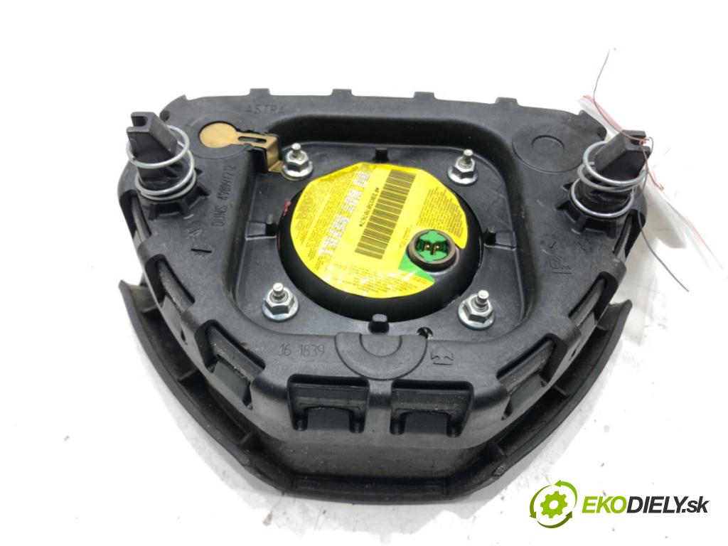 OPEL ASTRA H (A04) 2004 - 2014    1.4 (L48) 66 kW [90 KM] benzyna 2004 - 2010  AirBag volantu 13168455 (Airbagy)