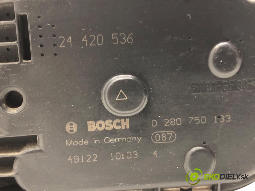 OPEL ASTRA H (A04) 2004 - 2014    1.4 (L48) 66 kW [90 KM] benzyna 2004 - 2010  Škrtiaca klapka 24420536 (Škrtiace klapky)