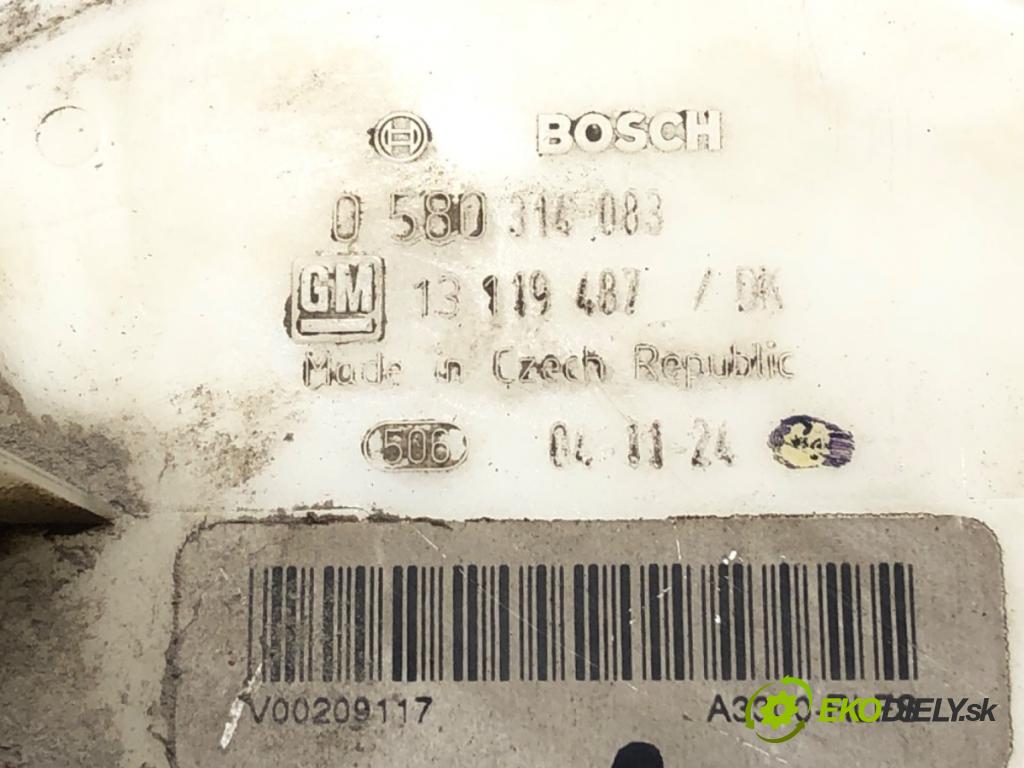 OPEL ASTRA H (A04) 2004 - 2014    1.4 (L48) 66 kW [90 KM] benzyna 2004 - 2010  pumpa paliva 13119487