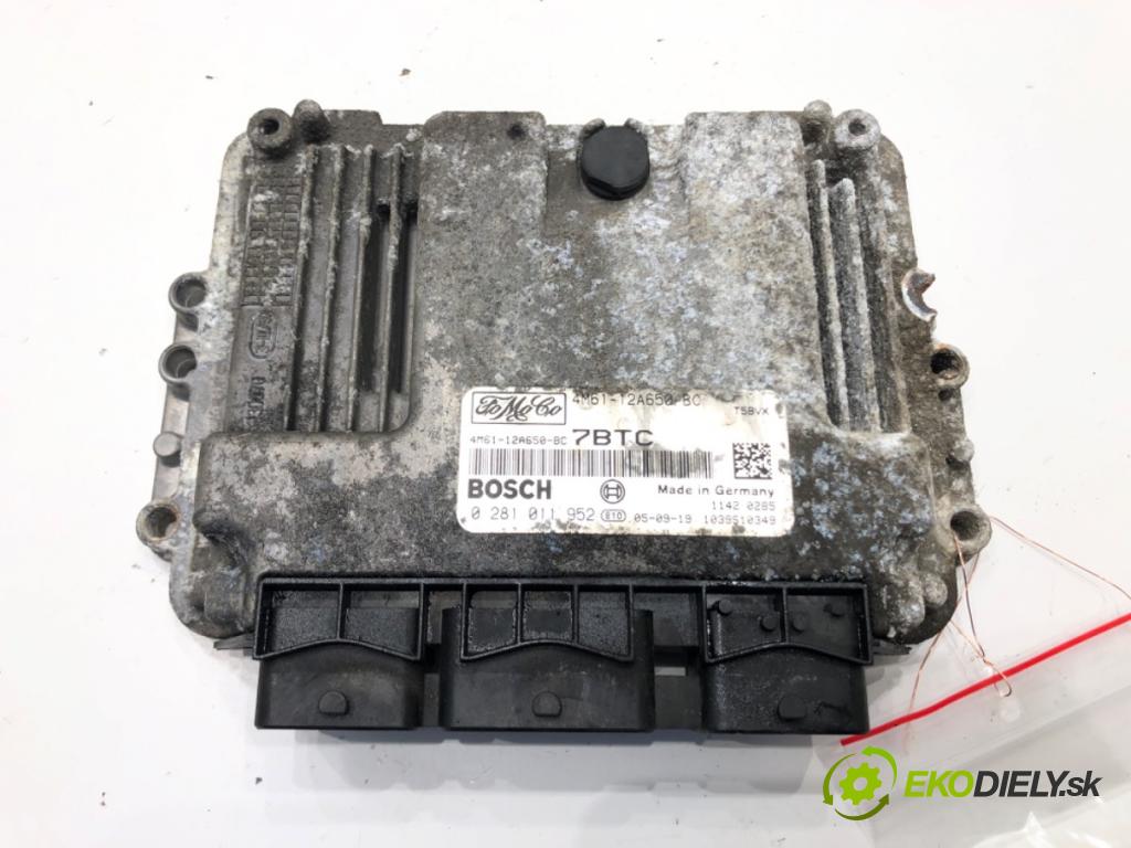 MAZDA 3 (BK) 2003 - 2009    1.6 DI Turbo 80 kW [109 KM] olej napędowy 2004 - 2009  riadiaca jednotka Motor 0281011952 (Riadiaca jednotka)