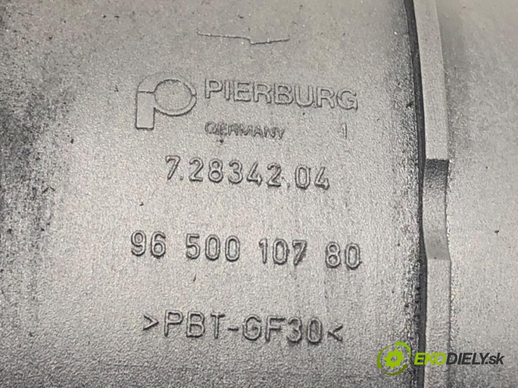 MAZDA 3 (BK) 2003 - 2009    1.6 DI Turbo 80 kW [109 KM] olej napędowy 2004 - 2009  Váha vzduchu 9650010780 (Váhy vzduchu)