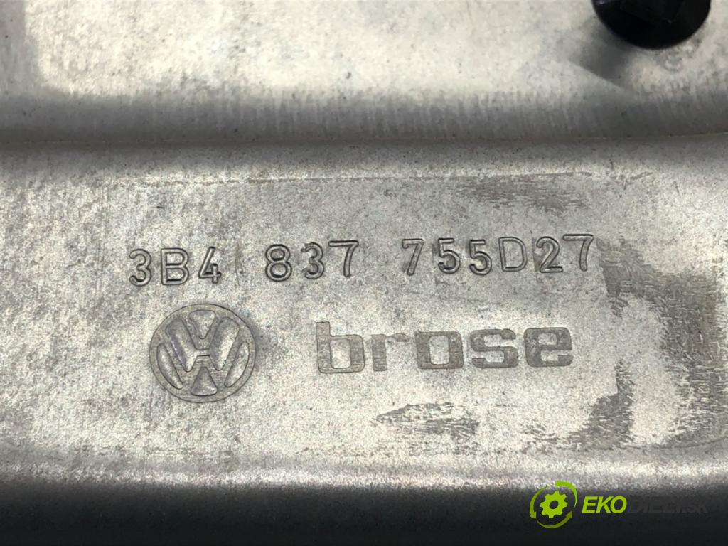 VW PASSAT B5.5 (3B3) 2000 - 2005    1.9 TDI 74 kW [101 KM] olej napędowy 2000 - 2005  mechanismus okna levý přední část 3B4837751LJ
