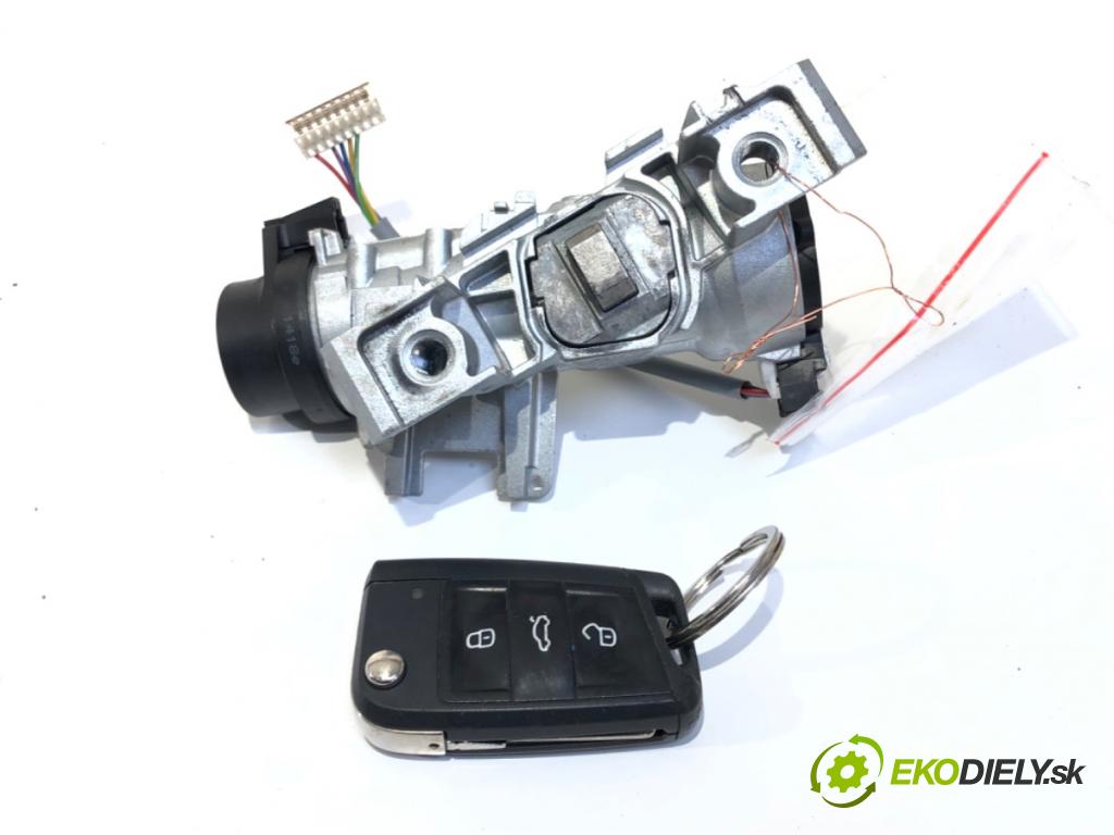 SKODA OCTAVIA III (5E3, NL3, NR3) 2012 - 2022    1.6 TDI 66 kW [90 KM] olej napędowy 2012 - 2022  spinačka 1K0905851 (Spínacia skrinka a kľúč)
