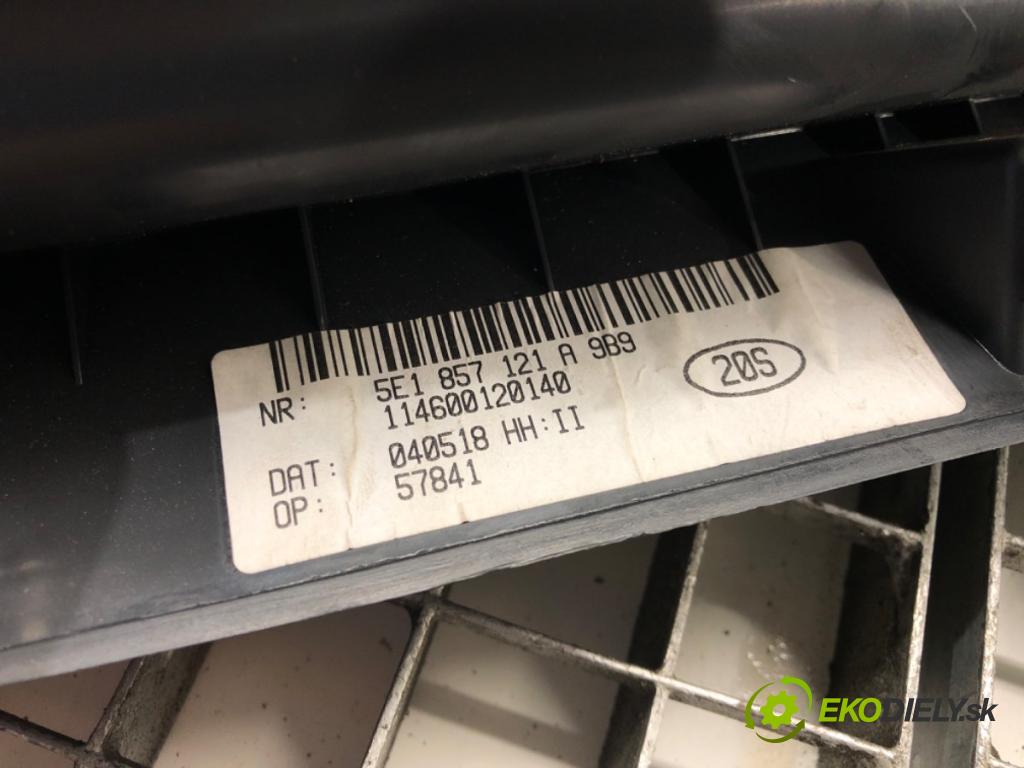 SKODA OCTAVIA III (5E3, NL3, NR3) 2012 - 2022    1.6 TDI 66 kW [90 KM] olej napędowy 2012 - 2022  Priehradka, kastlík spolujazdca 5E1857121A (Priehradka, kastlík)
