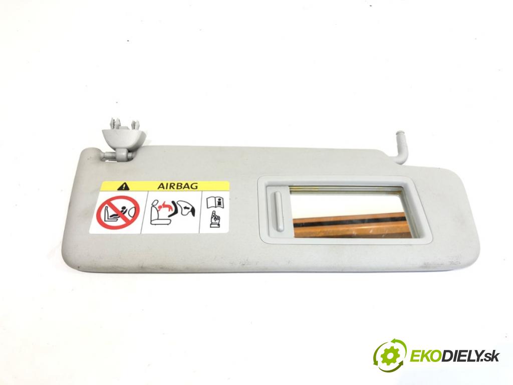 SKODA OCTAVIA III (5E3, NL3, NR3) 2012 - 2022    1.6 TDI 66 kW [90 KM] olej napędowy 2012 - 2022  Clona slnečná pravy