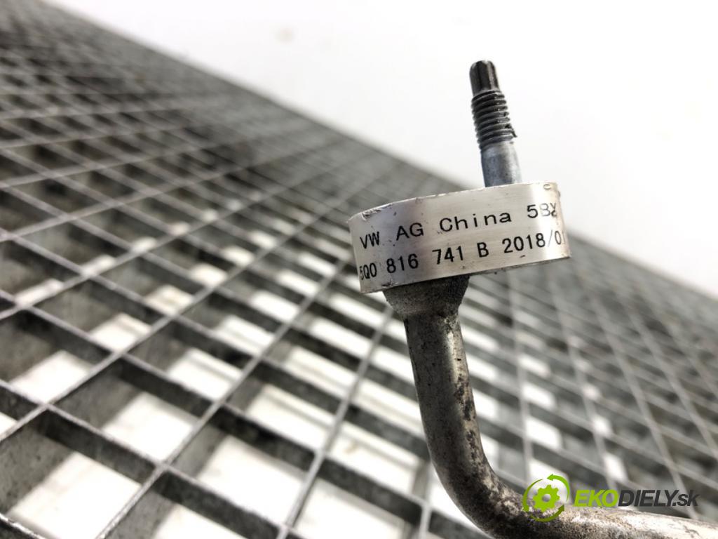 SKODA OCTAVIA III (5E3, NL3, NR3) 2012 - 2022    1.6 TDI 66 kW [90 KM] olej napędowy 2012 - 2022  rúrka klimatizácie 5Q0816741B (Rúrka klimatizácie)