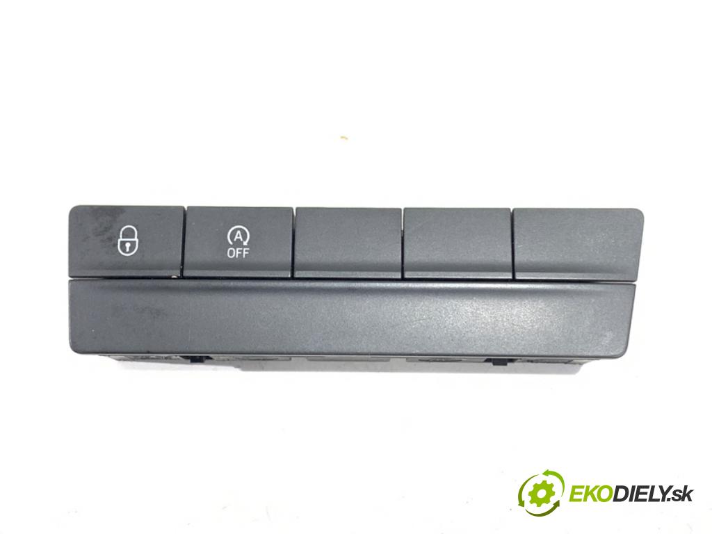 SKODA OCTAVIA III (5E3, NL3, NR3) 2012 - 2022    1.6 TDI 66 kW [90 KM] olej napędowy 2012 - 2022  vypínač Start brzdových svetiel 5E1927132M (Prepínač/spínač/tlačidlo a ovládač kúrenia)