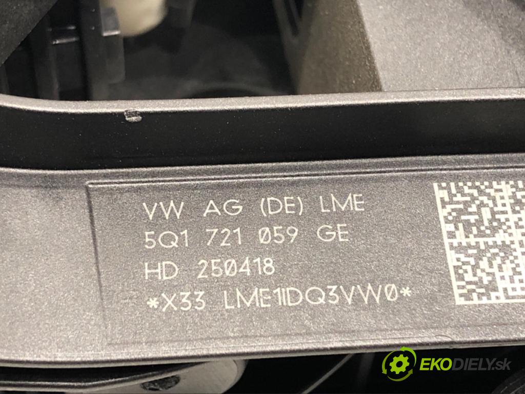 SKODA OCTAVIA III (5E3, NL3, NR3) 2012 - 2022    1.6 TDI 66 kW [90 KM] olej napędowy 2012 - 2022  PEDÁL: 5Q1721059GE (Pedál)