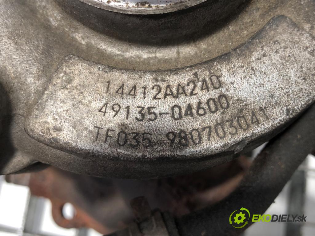 SUBARU FORESTER (SF_) 1997 - 2002    2.0 S Turbo AWD (SF5) 125 kW [170 KM] benzyna 1998 - 2001  turbo 14412AA240 (Turbodúchadla (kompletní))