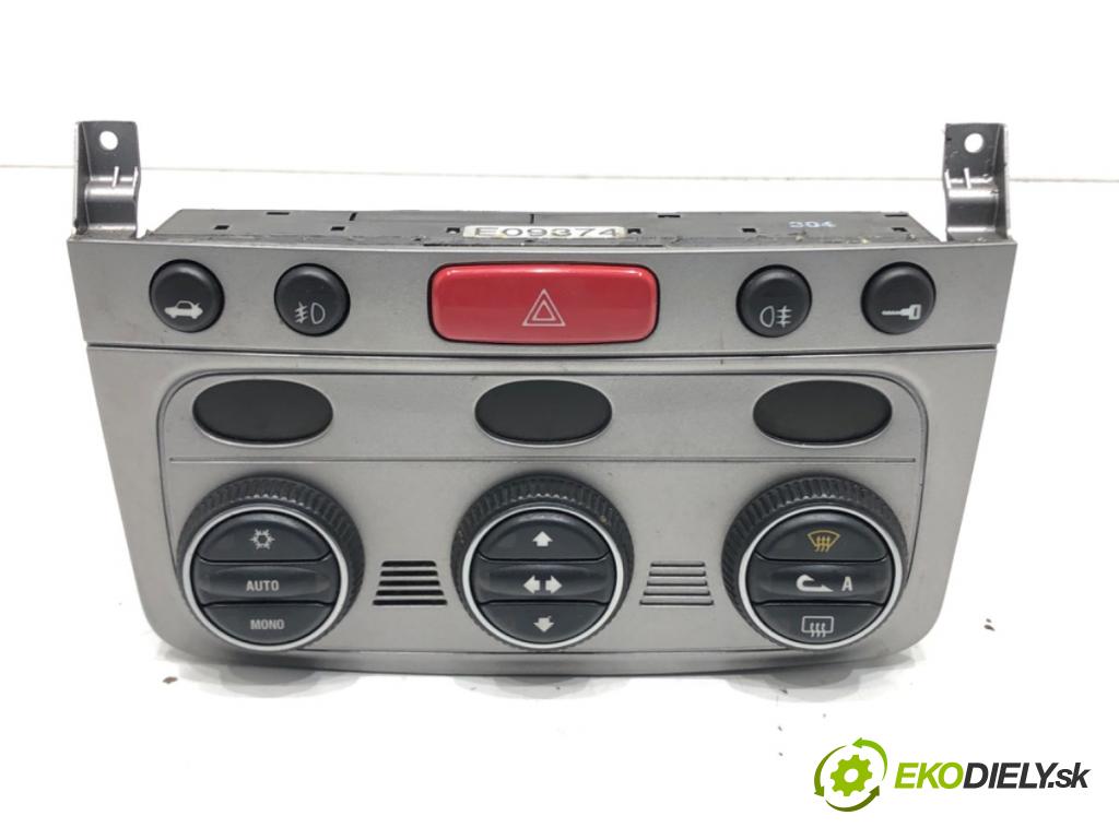 ALFA ROMEO GT (937_) 2003 - 2010    2.0 JTS (937CXH1A, 937CXH11) 121 kW [165 KM] benzyna 2003 - 2010  Panel ovládania kúrenia 01560513690 (Prepínač/spínač/tlačidlo a ovládač kúrenia)