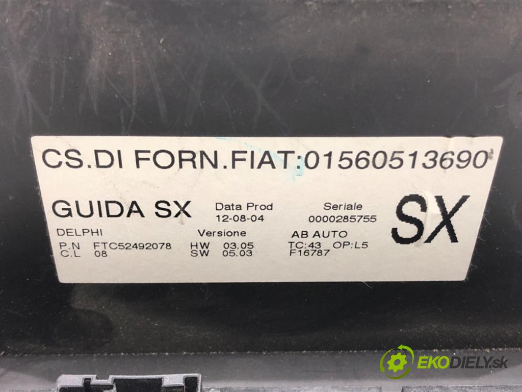 ALFA ROMEO GT (937_) 2003 - 2010    2.0 JTS (937CXH1A, 937CXH11) 121 kW [165 KM] benzyna 2003 - 2010  Panel ovládania kúrenia 01560513690 (Prepínač/spínač/tlačidlo a ovládač kúrenia)