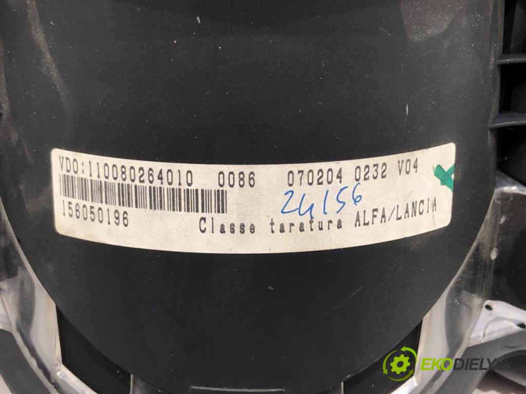 ALFA ROMEO GT (937_) 2003 - 2010    2.0 JTS (937CXH1A, 937CXH11) 121 kW [165 KM] benzyna 2003 - 2010  Prístrojovka 156050196 (Prístrojová doska, displej)