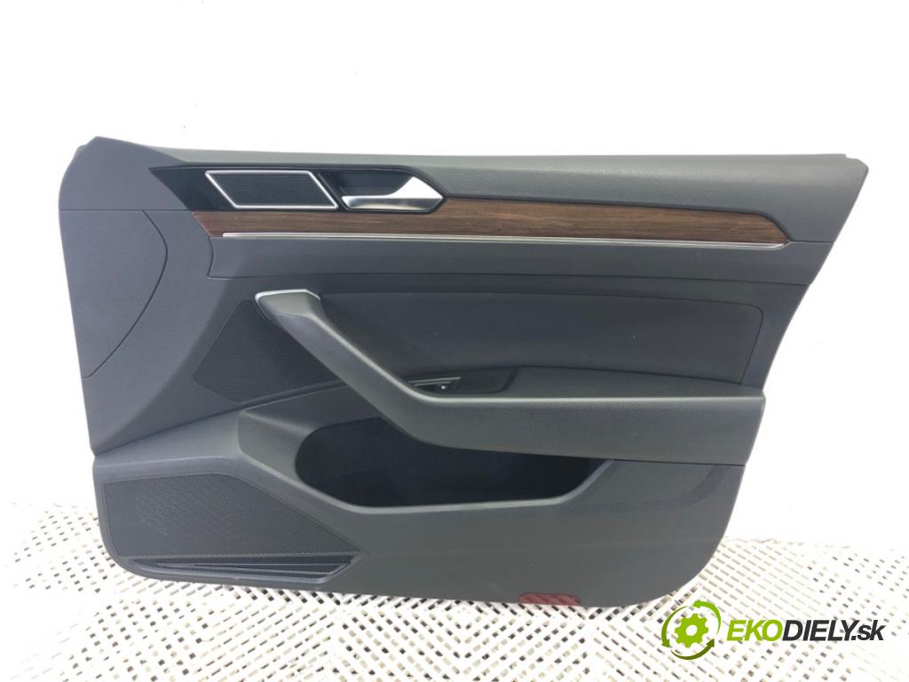 VW PASSAT B8 sedan 2016 132 kW 1.8 TSI 1798 čalúnenie Dvere pravy predný 