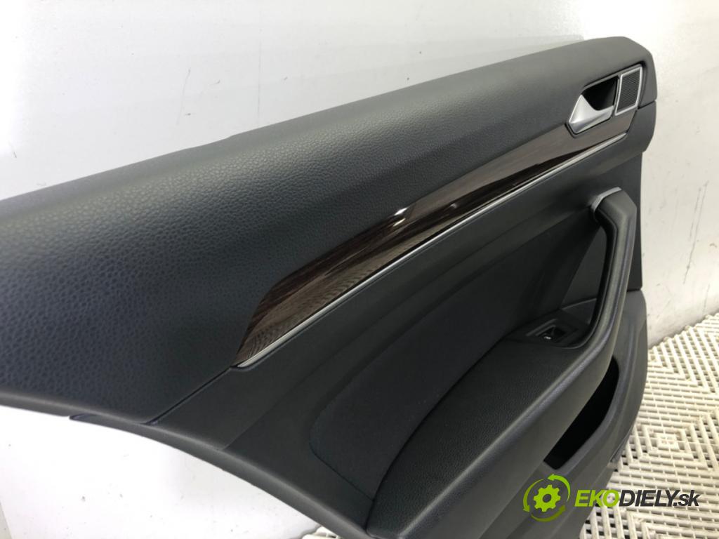 VW PASSAT B8 sedan 2016 132 kW 1.8 TSI 1798 čalúnenie Dvere ľavy zad