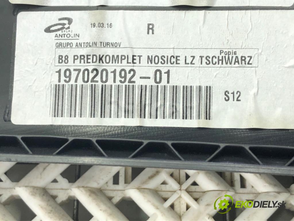 VW PASSAT B8 sedan 2016 132 kW 1.8 TSI 1798 čalúnenie Dvere ľavy zad