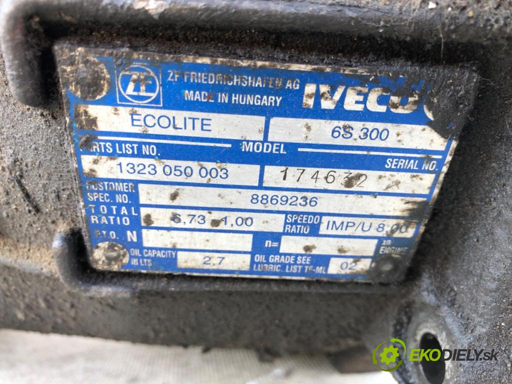 IVECO DAILY III Autobus 1999 - 2006    35 S 13, 40 C 13, 50 C 13 92 kW [125 KM] olej napędowy 1999 - 2006  Prevodovka 8869236 (Prevodovka)