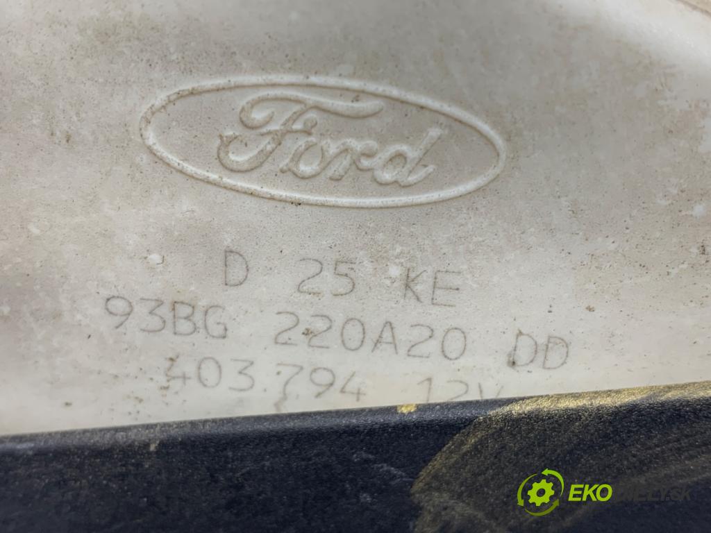 VW SHARAN (7M8, 7M9, 7M6) 1995 - 2010    1.8 T 20V 110 kW [150 KM] benzyna 1997 - 2010  zámok dveře pravý zadní část 93BG-220A20-DD