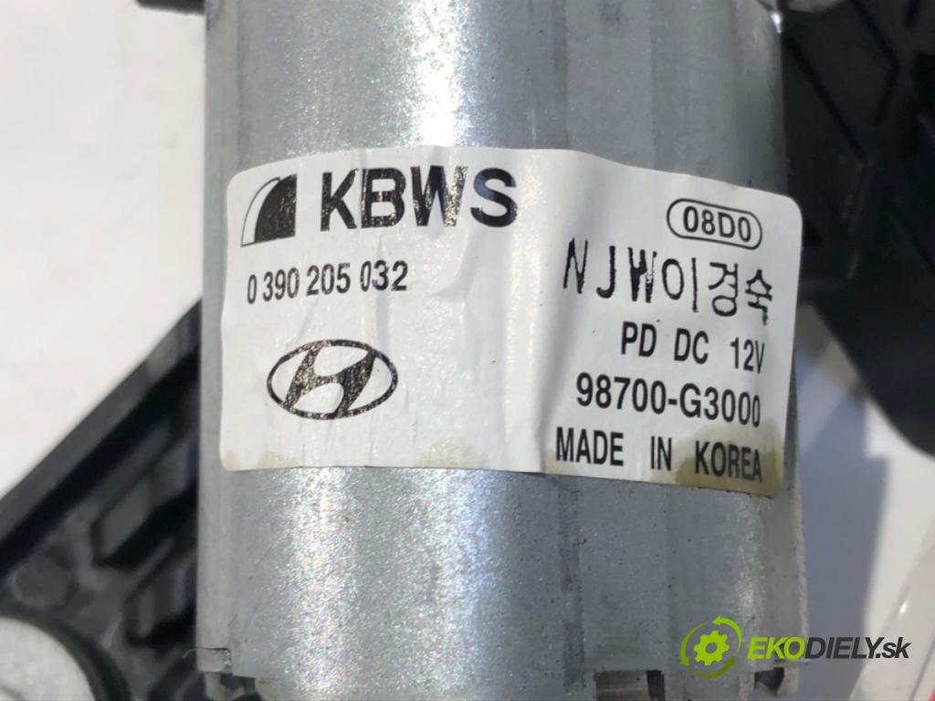 HYUNDAI i30 (PDE, PD, PDEN) 2016 - 2022    1.4 MPI 74 kW [100 KM] benzyna 2016 - 2022  motor stěračů zadní část 98700-G3000