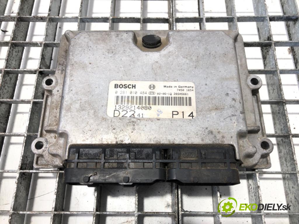 PEUGEOT BOXER Autobus (244, Z_) 2001 - 2022    2.2 HDi 74 kW [101 KM] olej napędowy 2002 - 2022  riadiaca jednotka Motor 0281010484 1329214080 (Riadiace jednotky)