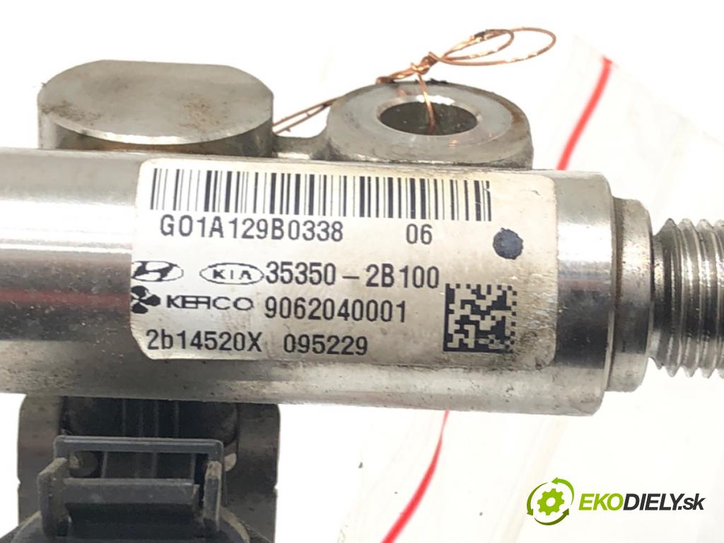 HYUNDAI VELOSTER (FS) 2011 - 2017    1.6 GDI 103 kW [140 KM] benzyna 2011 - 2017  Lišta vstrekovacia 35350-2B100 (Vstrekovacia lišta)