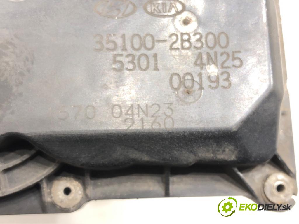 HYUNDAI VELOSTER (FS) 2011 - 2017    1.6 GDI 103 kW [140 KM] benzyna 2011 - 2017  Škrtiaca klapka 35100-2B300 (Škrtiace klapky)