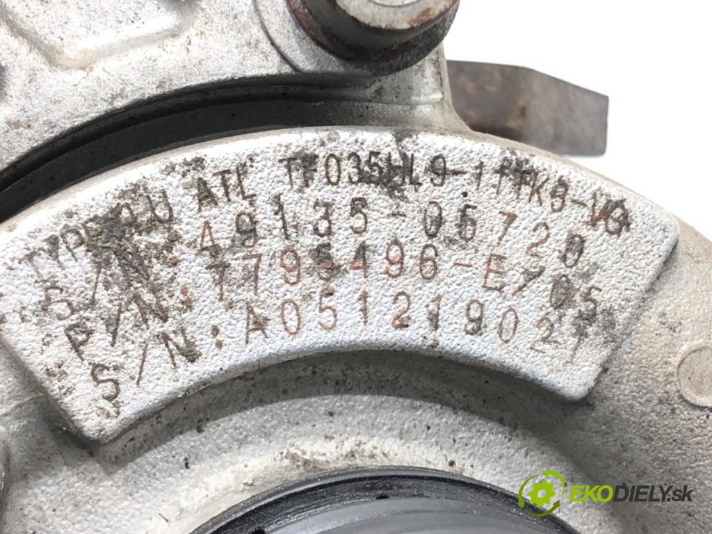 BMW 1 (E87) 2003 - 2013    118 d 90 kW [122 KM] olej napędowy 2004 - 2007  turbo 7795496 (Turbodúchadla (kompletní))