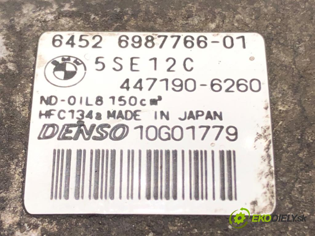 BMW 1 (E87) 2003 - 2013    118 d 90 kW [122 KM] olej napędowy 2004 - 2007  Kompresor klimatizácie 447190-6260 (Kompresor klimatizácie)