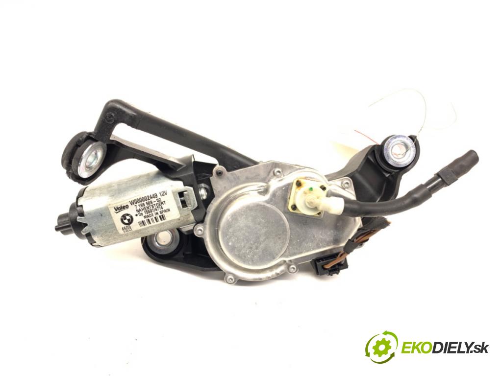 BMW 1 (E87) 2003 - 2013    118 d 90 kW [122 KM] olej napędowy 2004 - 2007  motor stěračů zadní část 7199569