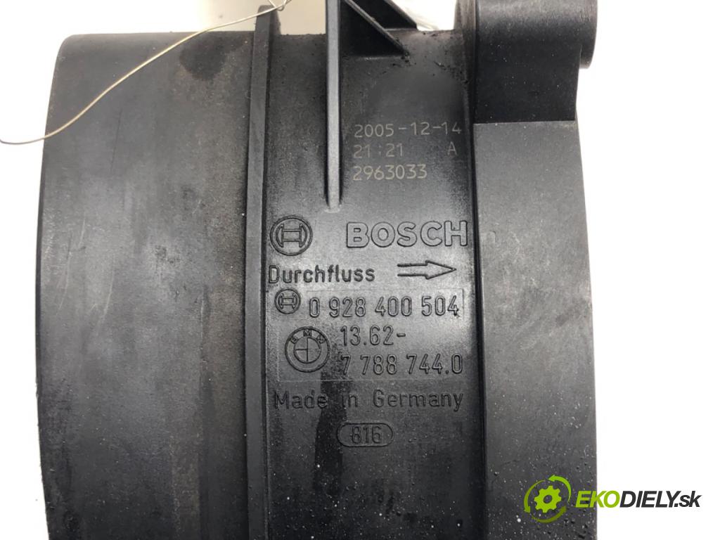 BMW 1 (E87) 2003 - 2013    118 d 90 kW [122 KM] olej napędowy 2004 - 2007  Váha vzduchu 0928400504 7788744 (Váhy vzduchu)