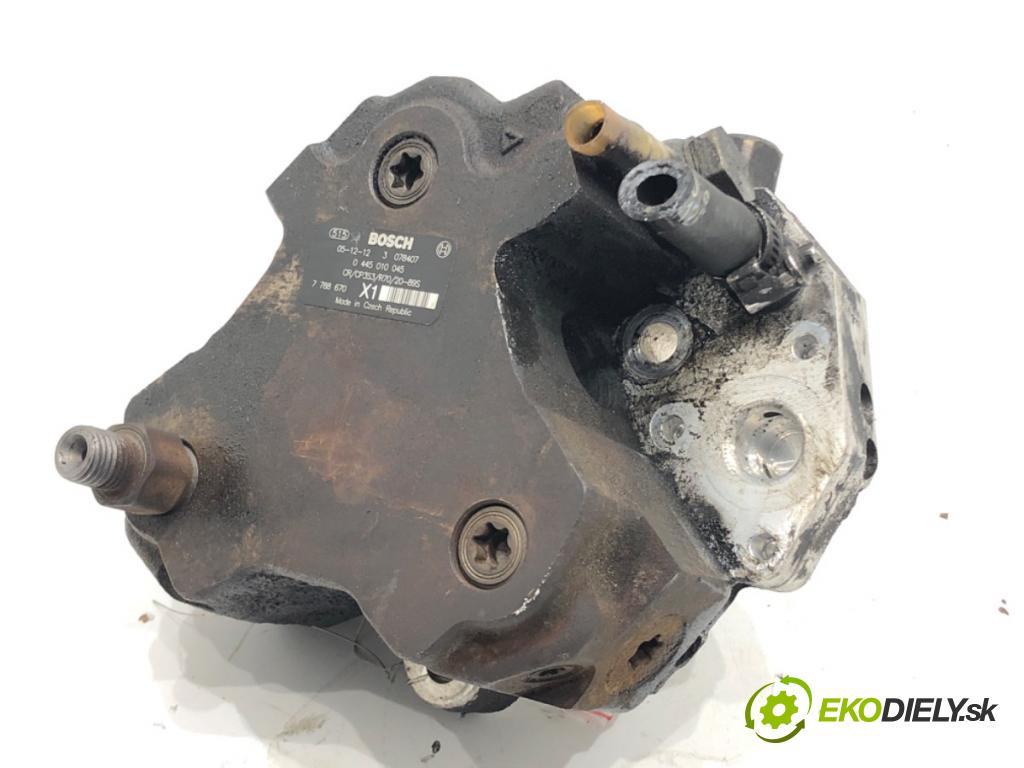 BMW 1 (E87) 2003 - 2013    118 d 90 kW [122 KM] olej napędowy 2004 - 2007  Pumpa vstrekovacia 0445010045 (Vstrekovacie čerpadlo)